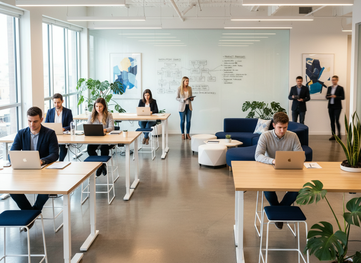 Création startup en bureau